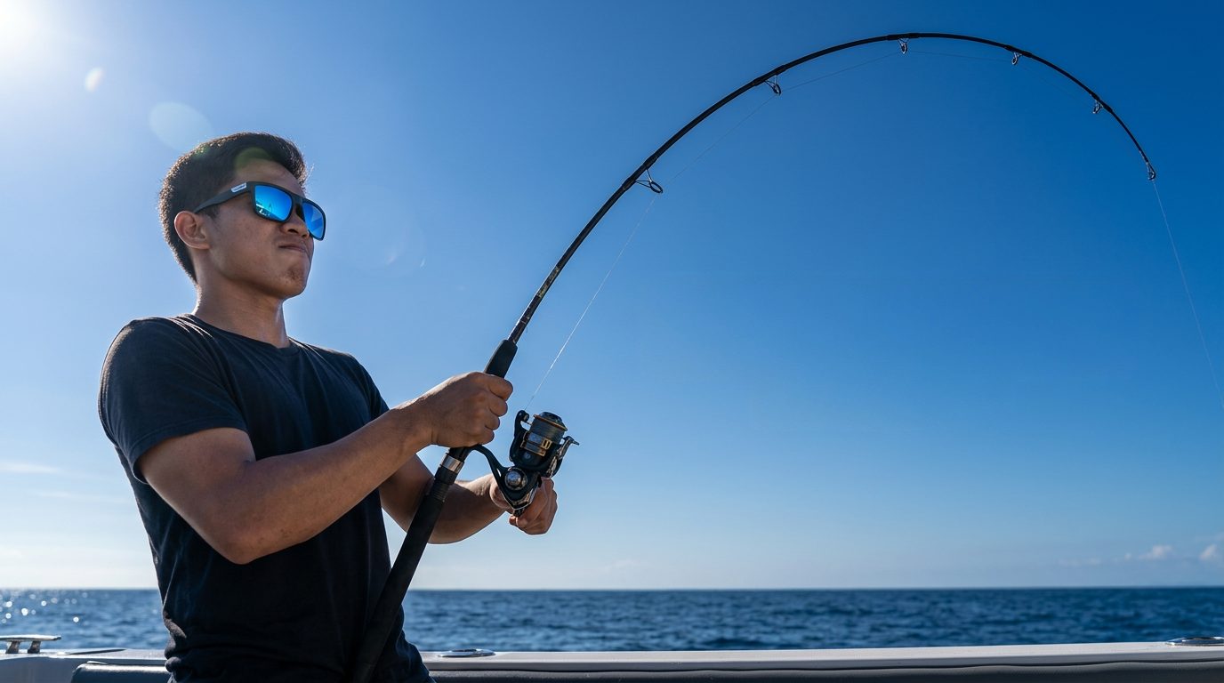 DuberyMNL — Outback Blue, fishing on the water
